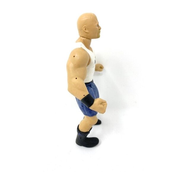 VTG 1998 Stone Cold Steve Austin Action Figure,‎ Jakks, Titan WWE WWF Wrestler - Picture 4 of 4